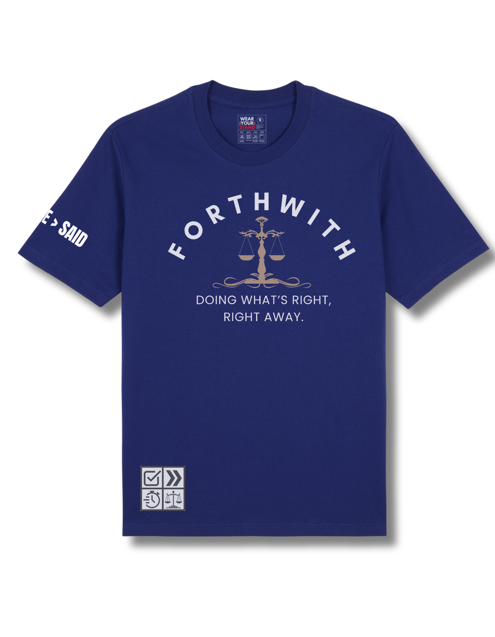 THE JUSTICE TEE – Wear Your Stand
